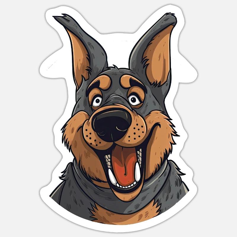 Sticker Größe S (10 x 10 cm) - 