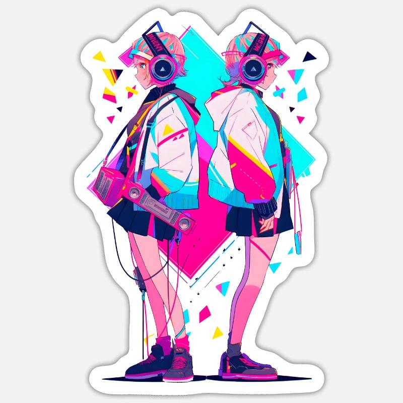 Sticker Größe S (10 x 10 cm) - 