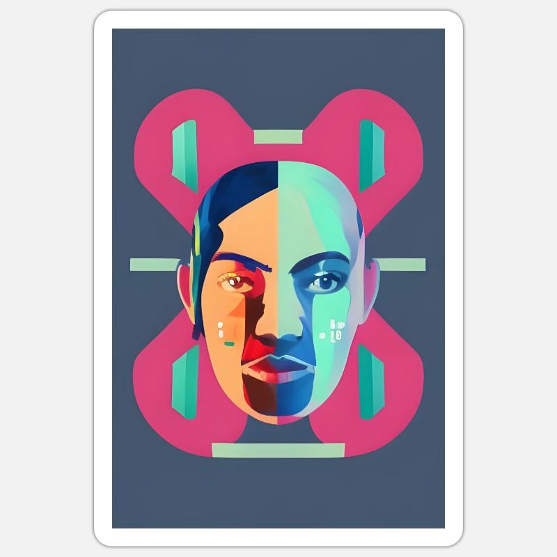 Sticker taille S (10 x 10 cm) - 