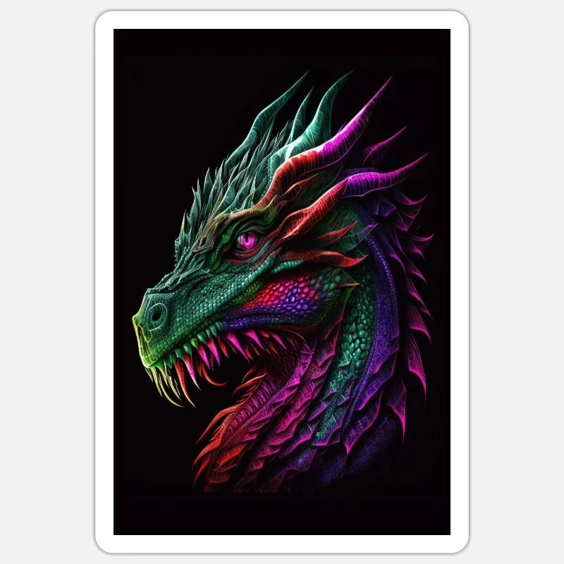 Sticker Größe S (10 x 10 cm) - 