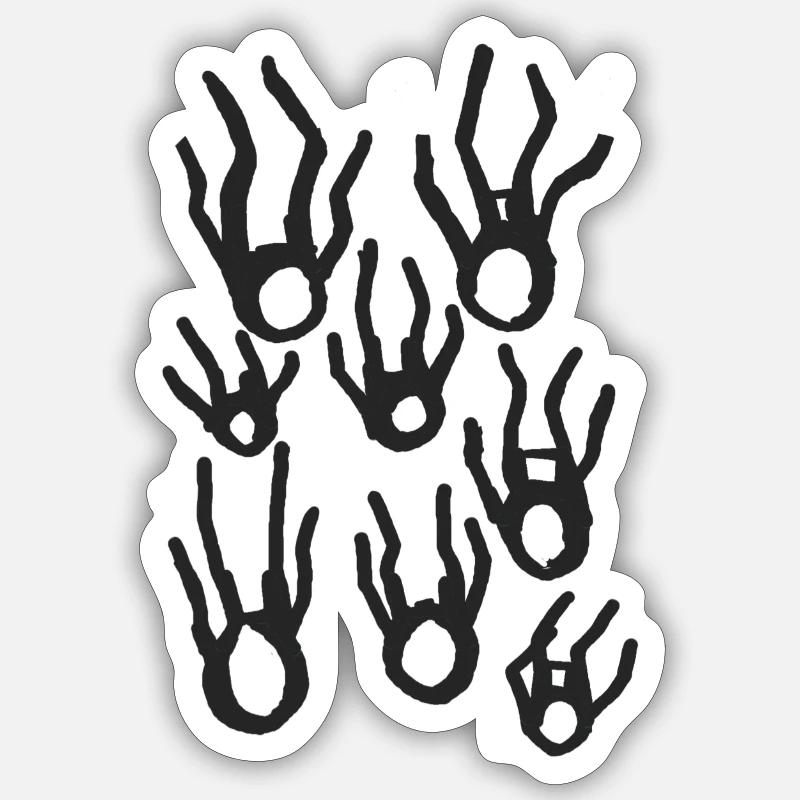 Sticker taille S (10 x 10 cm) - 