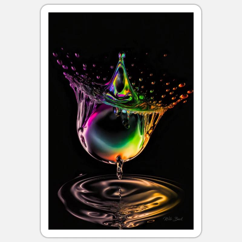 Sticker taille S (10 x 10 cm) - 
