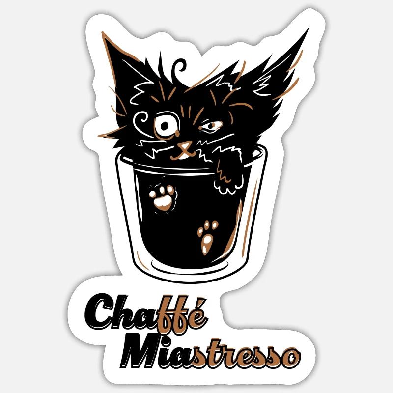 Chaffé Miastresso Sticker taille S (10 x 10 cm)