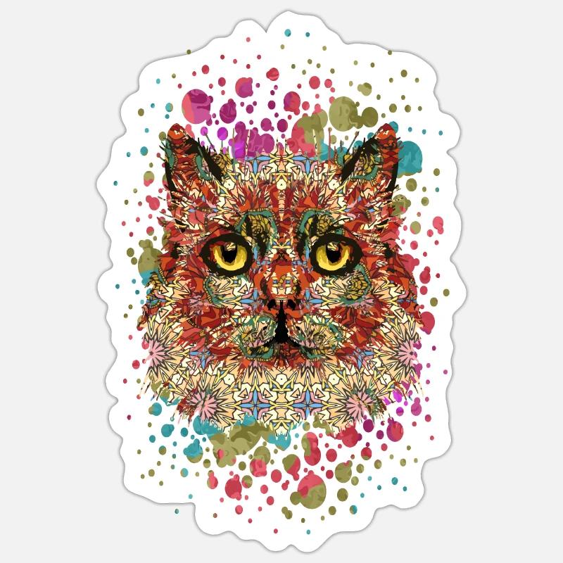 Sticker Größe S (10 x 10 cm) - 