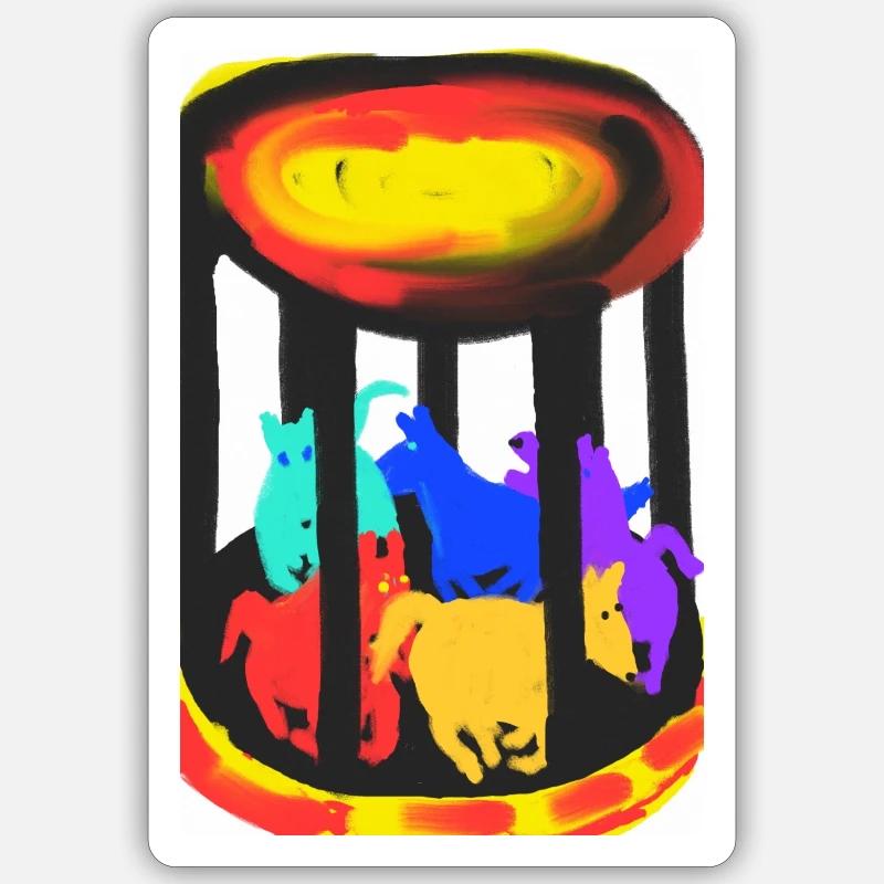 Sticker size S (10 x 10 cm) - 