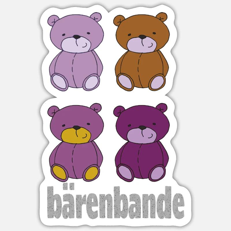 Sticker Größe S (10 x 10 cm) - 