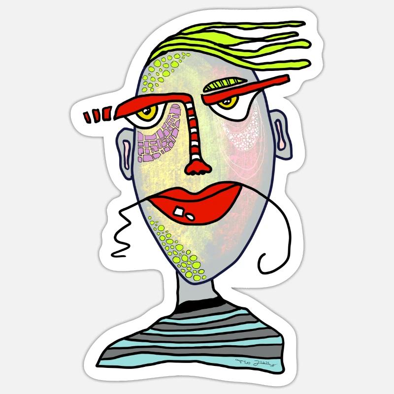 Sticker Größe S (10 x 10 cm) - 