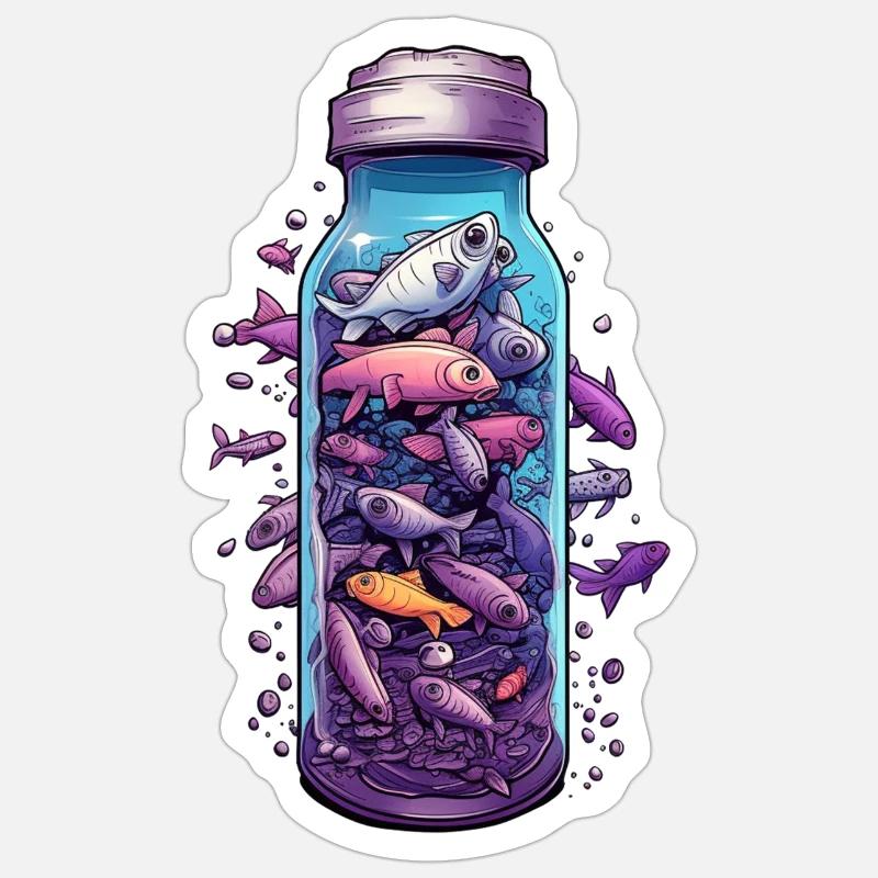 Sticker taille S (10 x 10 cm) - 