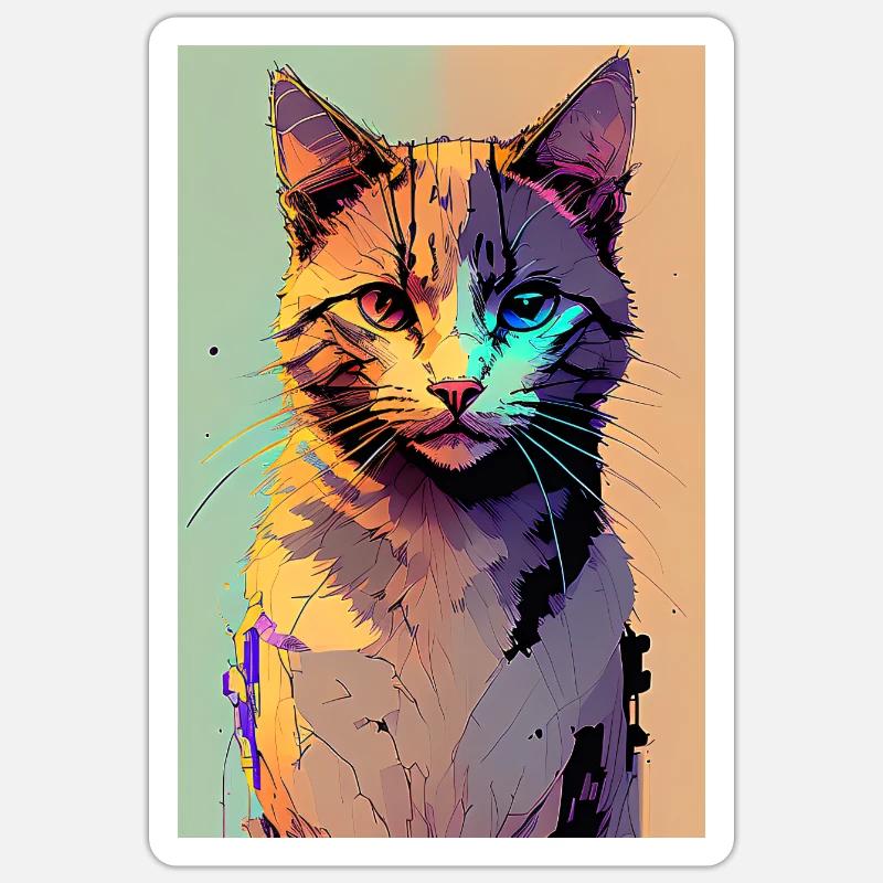 Sticker taille S (10 x 10 cm) - 