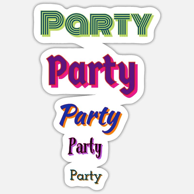 Sticker Größe S (10 x 10 cm) - 