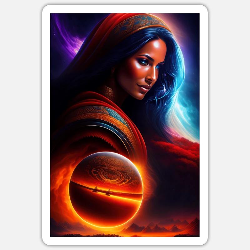 Sticker Größe S (10 x 10 cm) - 