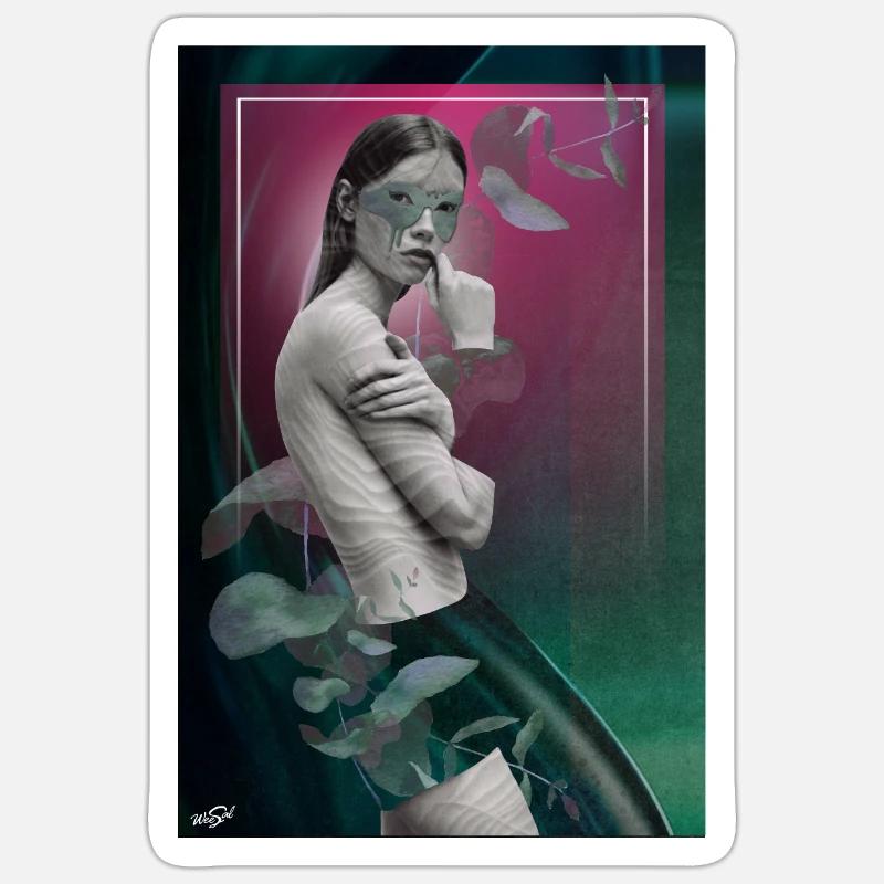 Sticker taille S (10 x 10 cm) - 