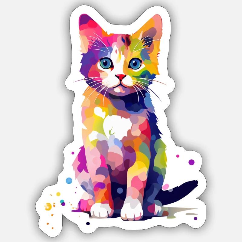 Sticker Größe S (10 x 10 cm) - 