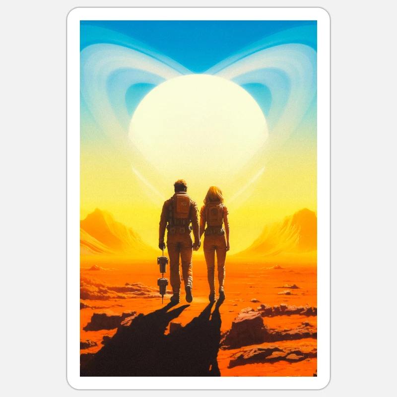 Sticker taille S (10 x 10 cm) - 