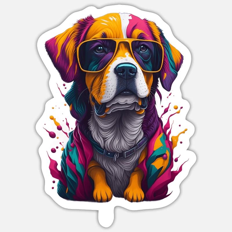 Sticker Größe S (10 x 10 cm) - 