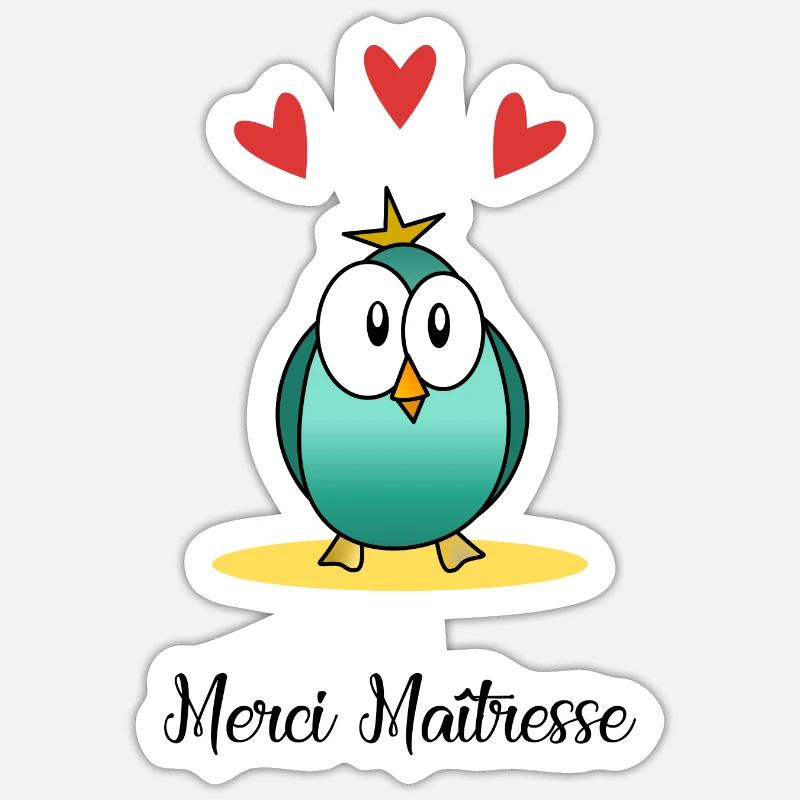 Sticker taille S (10 x 10 cm) - 
