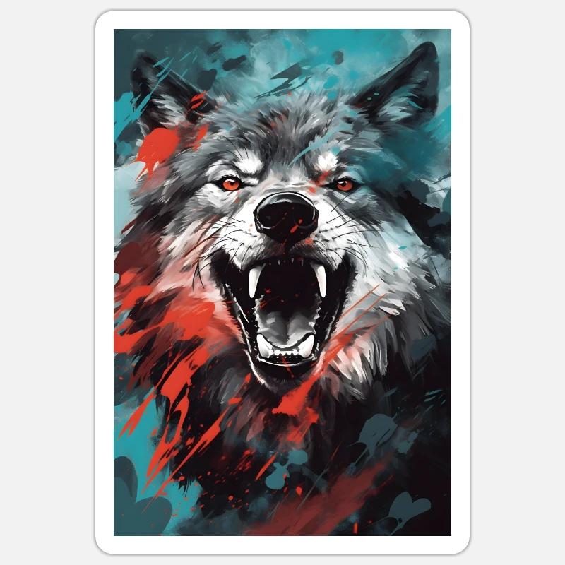 Sticker Größe S (10 x 10 cm) - 