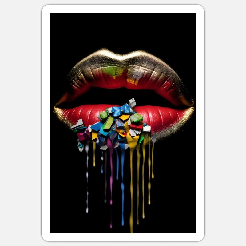 Sticker Größe S (10 x 10 cm) - 