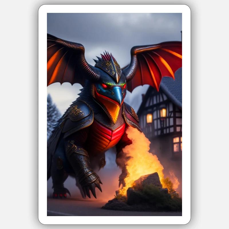 Sticker taille S (10 x 10 cm) - 