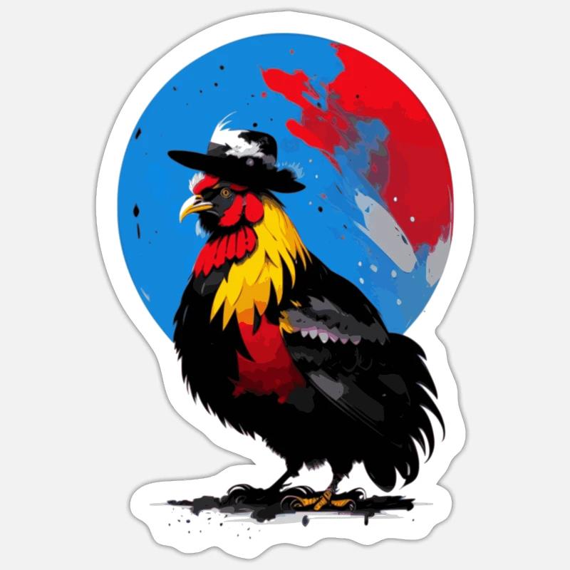 Sticker Größe S (10 x 10 cm) - 