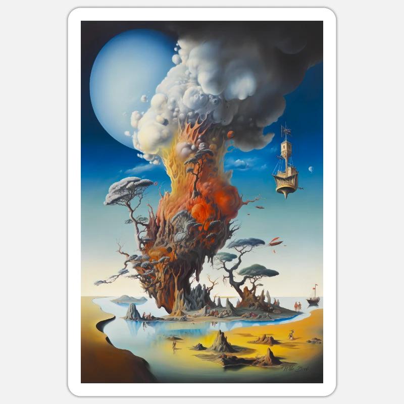 Elemente Sticker Größe S (10 x 10 cm)