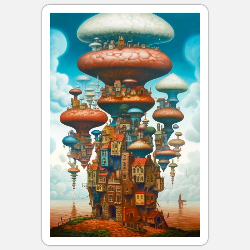 Sticker Größe S (10 x 10 cm) - 