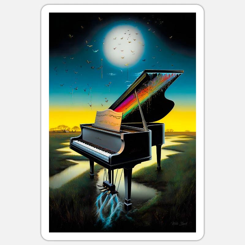 Sticker Größe S (10 x 10 cm) - 
