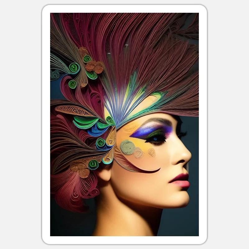Sticker Größe S (10 x 10 cm) - 