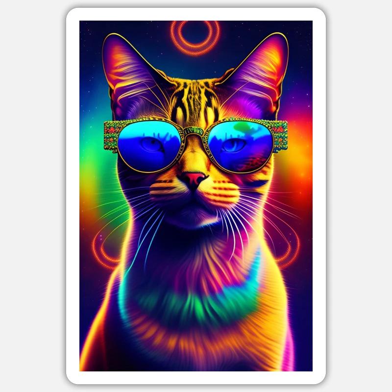 Sticker Größe S (10 x 10 cm) - 
