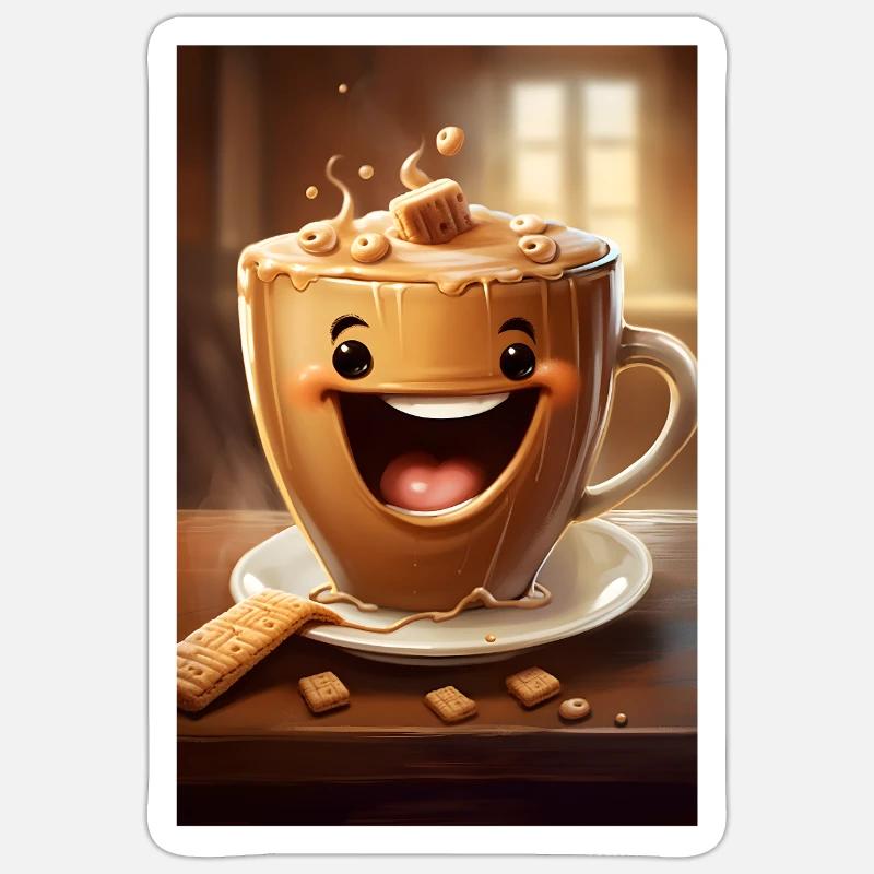 Sticker Größe S (10 x 10 cm) - 