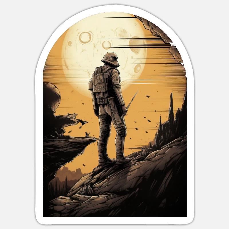 Sticker size S (10 x 10 cm) - 