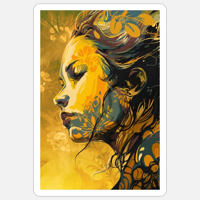 Sticker Größe S (10 x 10 cm) - 