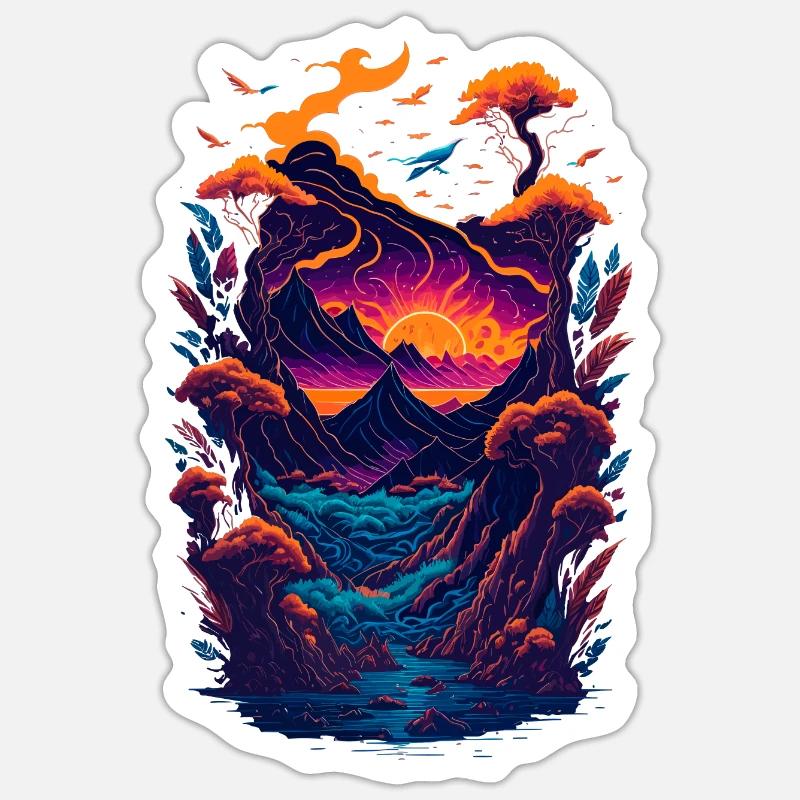 Sticker taille S (10 x 10 cm) - 