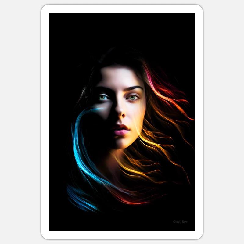 Sticker Größe S (10 x 10 cm) - 
