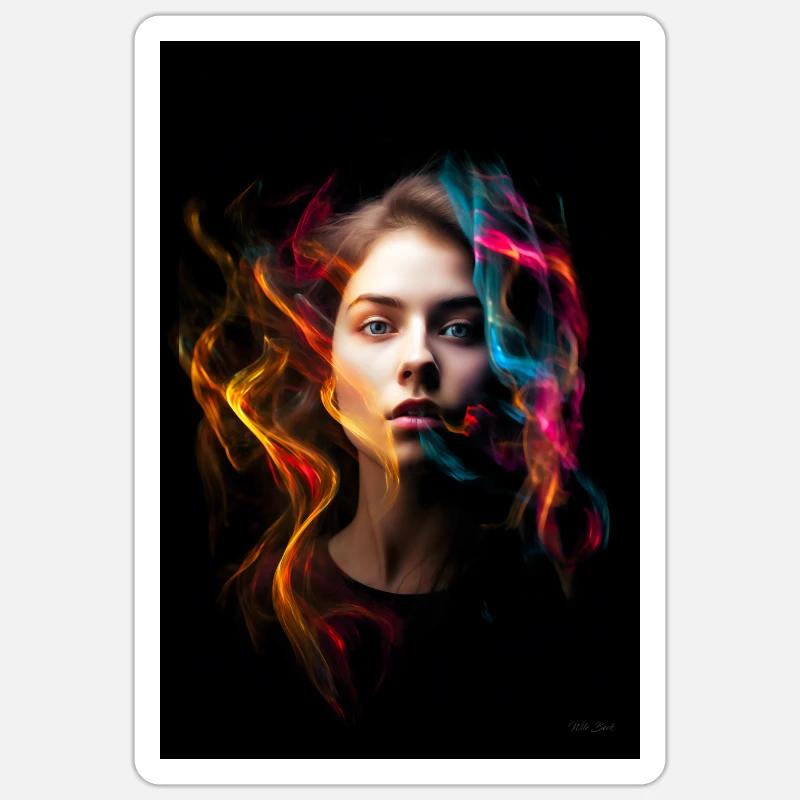 Sticker Größe S (10 x 10 cm) - 