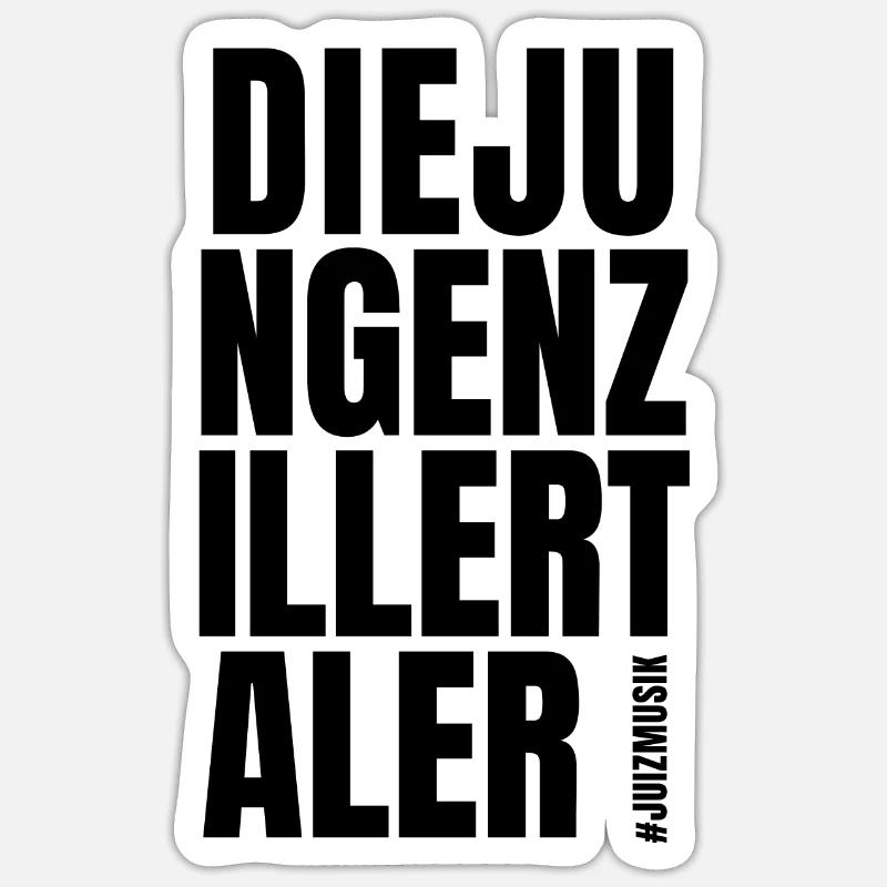 Sticker Größe S (10 x 10 cm) -