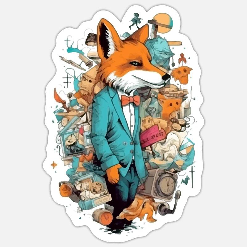 Sticker Größe S (10 x 10 cm) - 