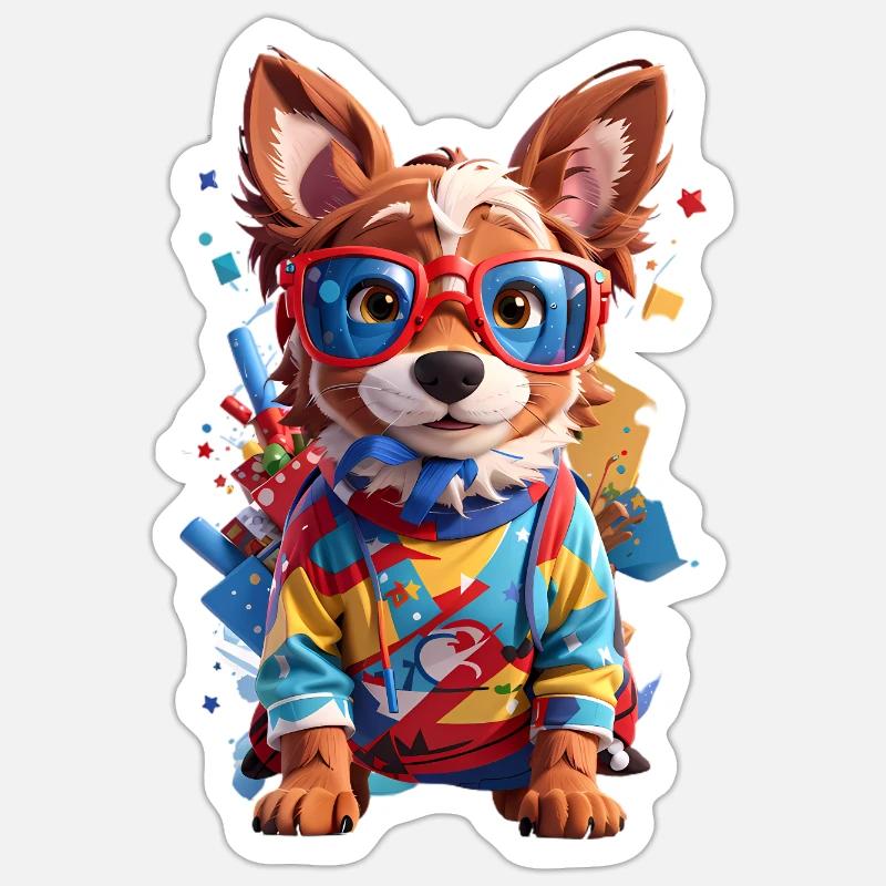 Sticker Größe S (10 x 10 cm) - 