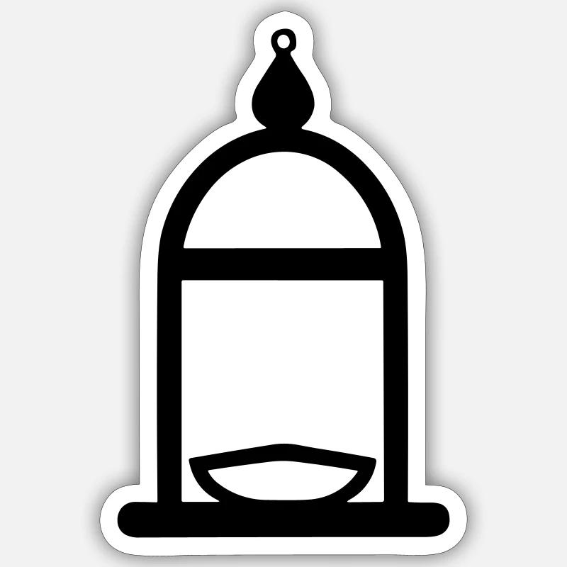 lanterne Sticker taille S (10 x 10 cm)