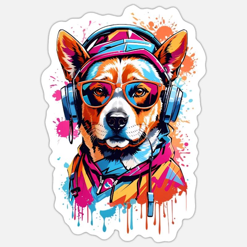 Sticker Größe S (10 x 10 cm) - 