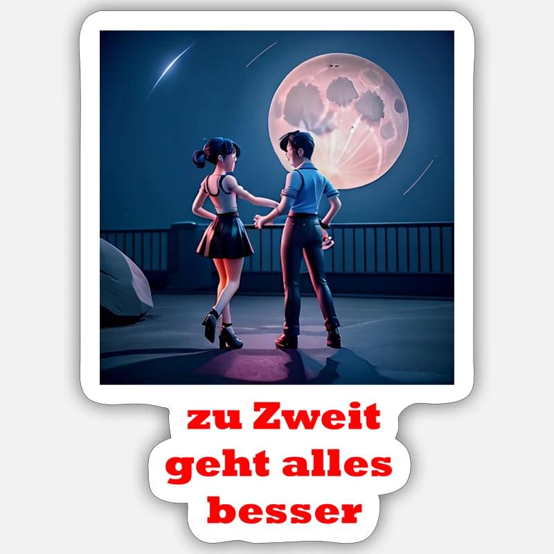 Sticker Größe S (10 x 10 cm) - 