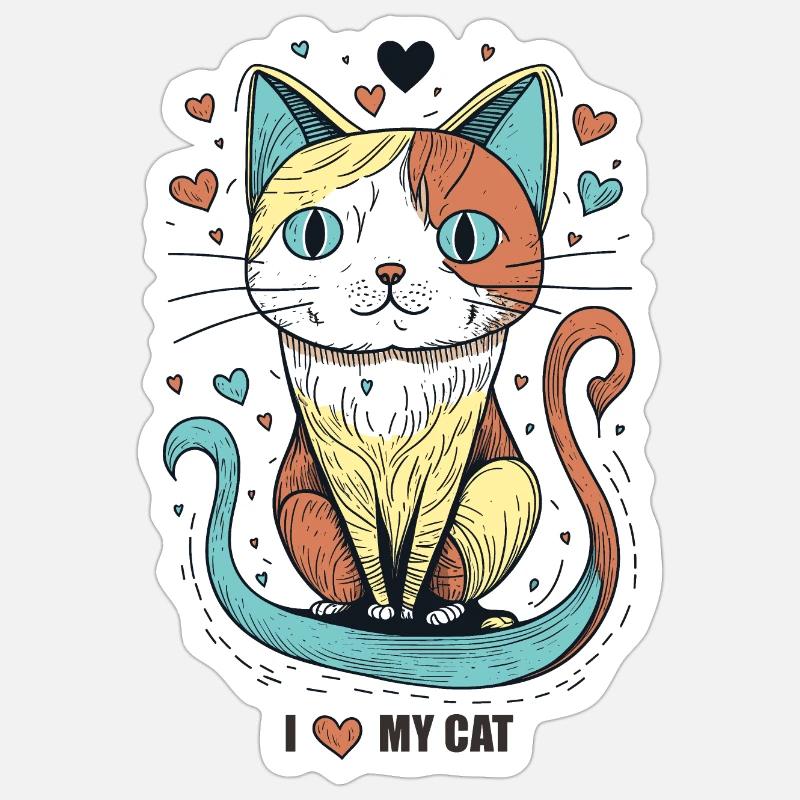 Sticker Größe S (10 x 10 cm) - 