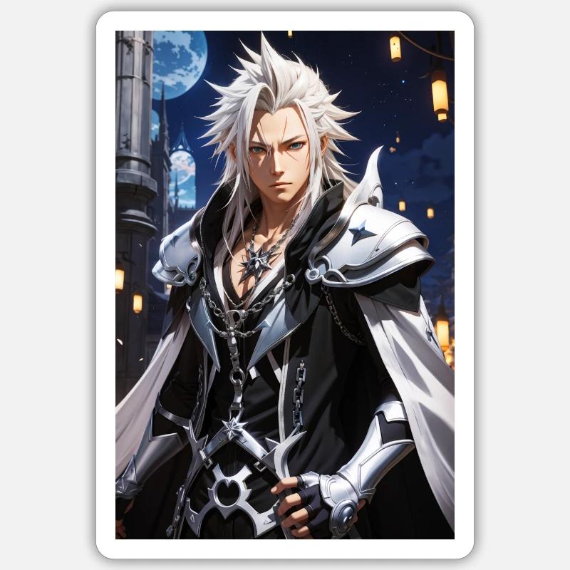 AI 3D Version 1 Sticker Größe S (10 x 10 cm)