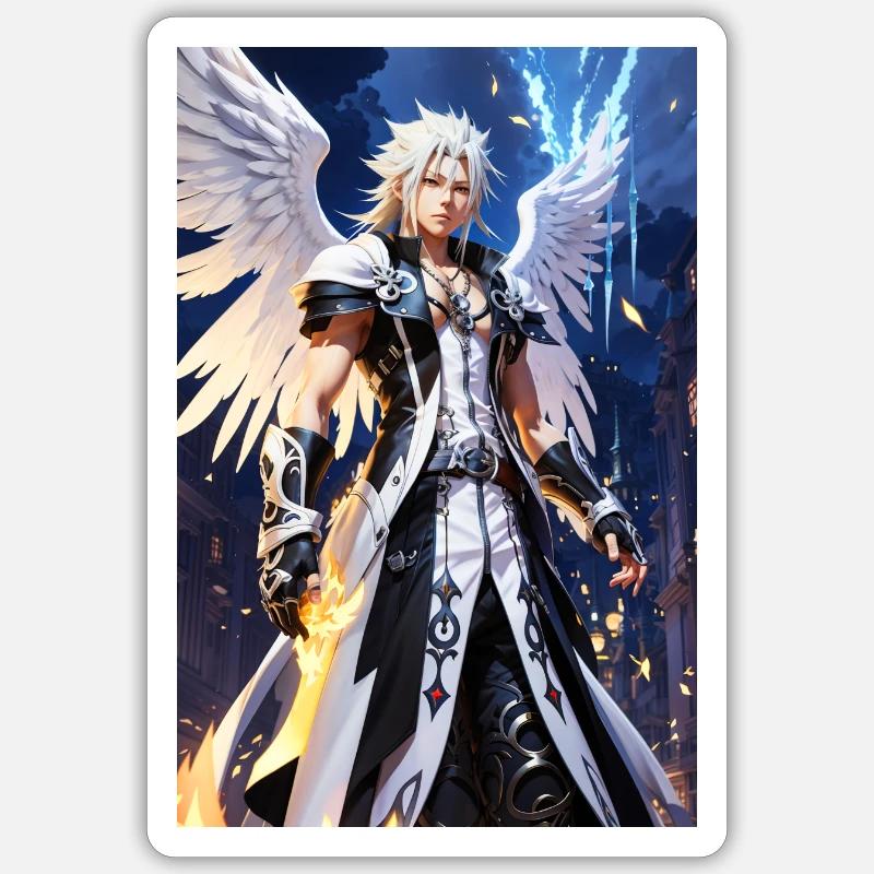 AI 3D Version 3 Sticker Größe S (10 x 10 cm)