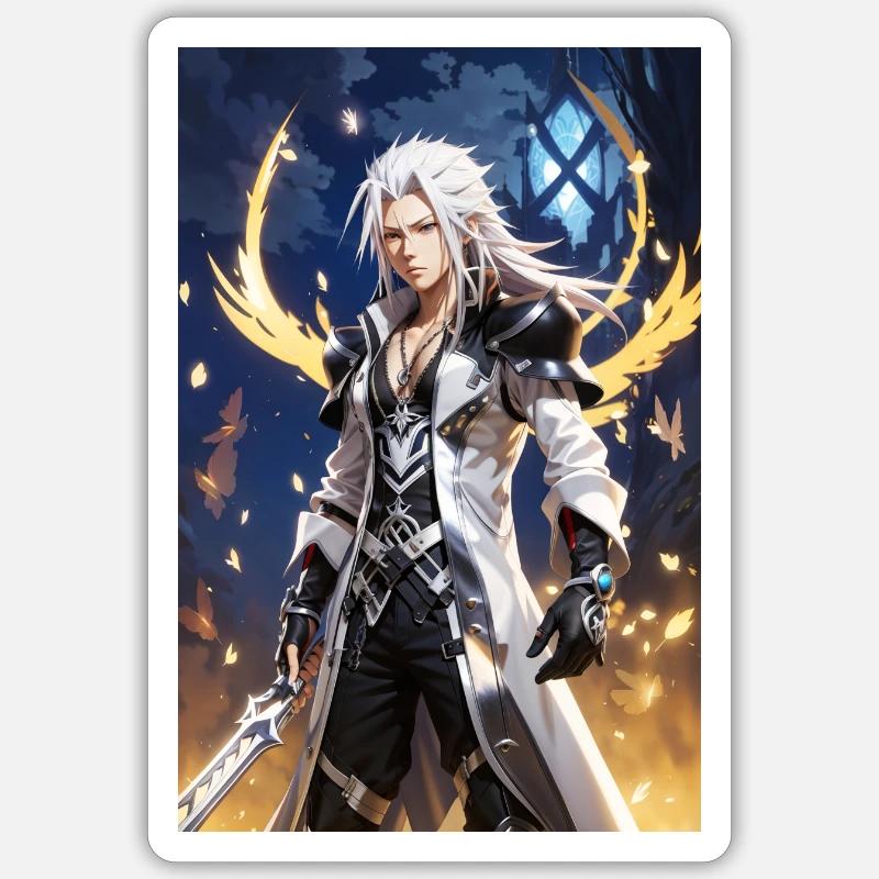 AI 3D Version 11 Sticker Größe S (10 x 10 cm)