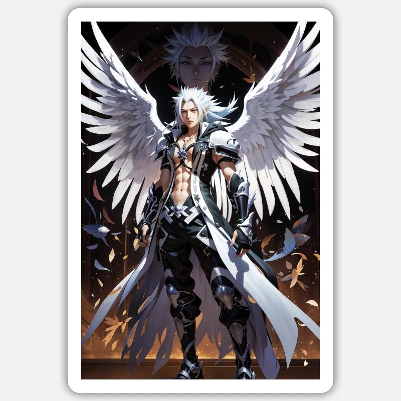 AI 3D Version 9 Sticker Größe S (10 x 10 cm)