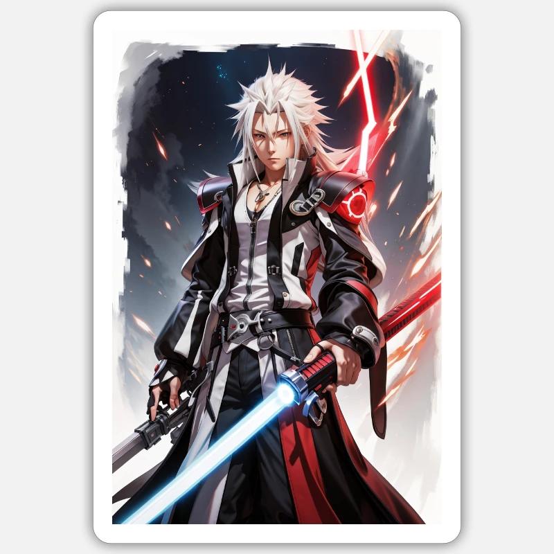 AI 3D Version 16 Sticker Größe S (10 x 10 cm)