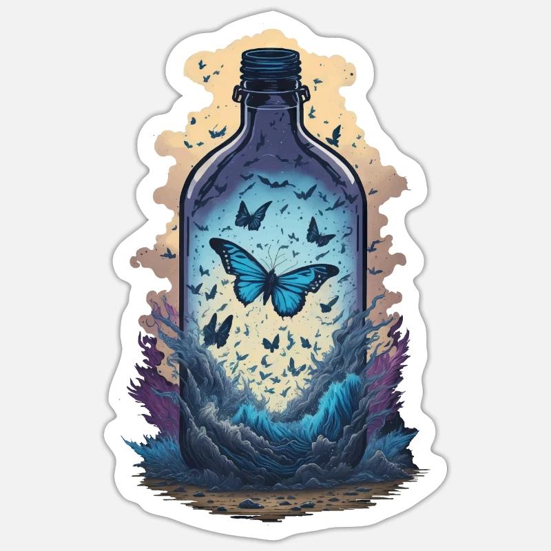 Sticker taille S (10 x 10 cm) - 