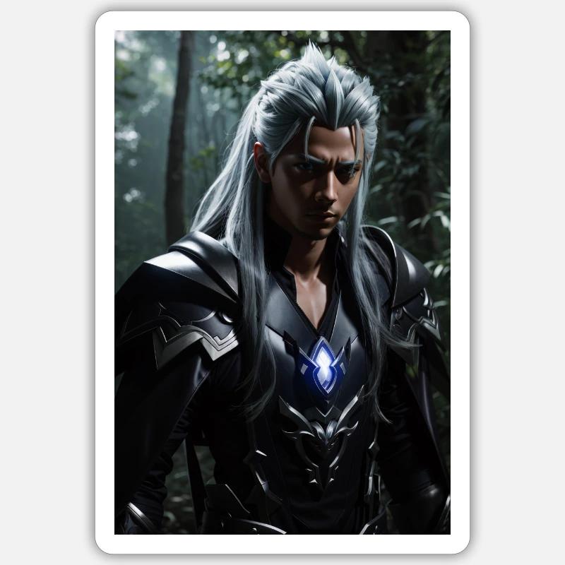 AI 3D Version 39 Sticker Größe S (10 x 10 cm)