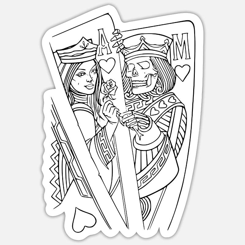 Sticker Größe S (10 x 10 cm) - 